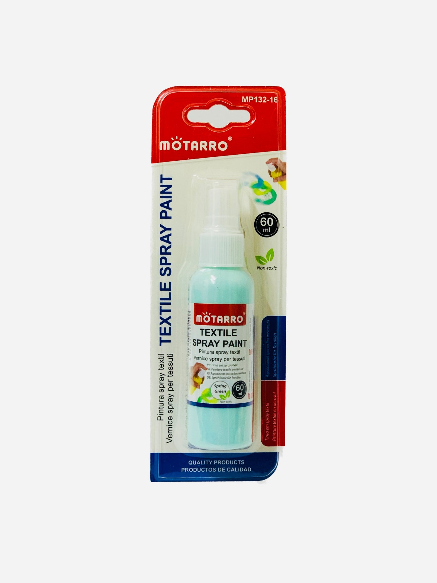 MOTARRO TEXTILE SPRAY PAINT LIGHT  BLUE 60ML
