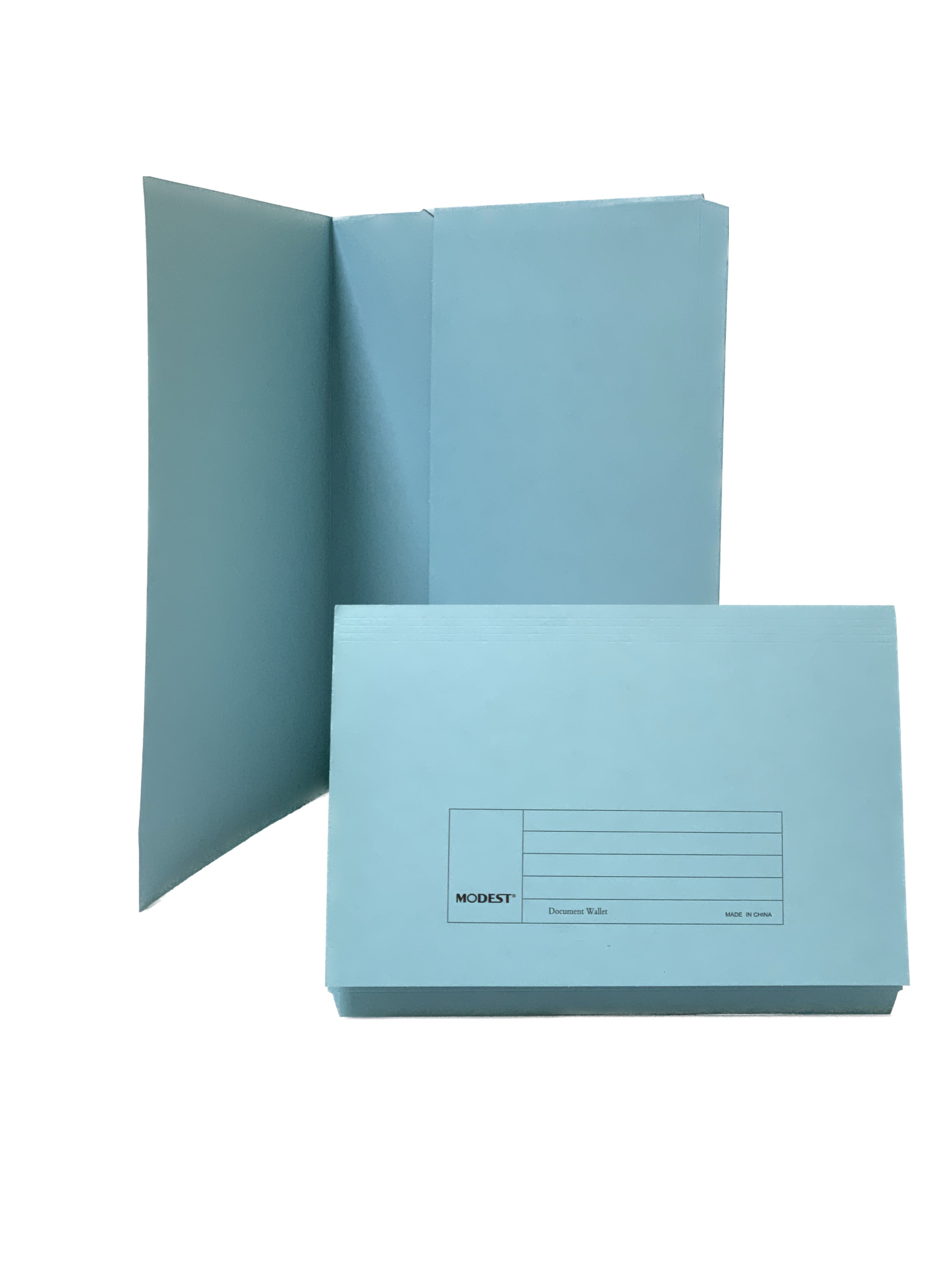 Modest Document Wallet folder a4 blue – AL NAHAR STATIONERY