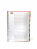 Divider 1-31 without number    Colour Pvc A4
