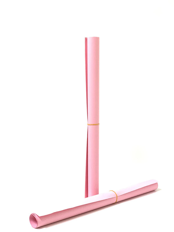 CHART PAPER 50X70CM 180 GSM LIGHT PINK COLOUR AL NAHAR STATIONERY