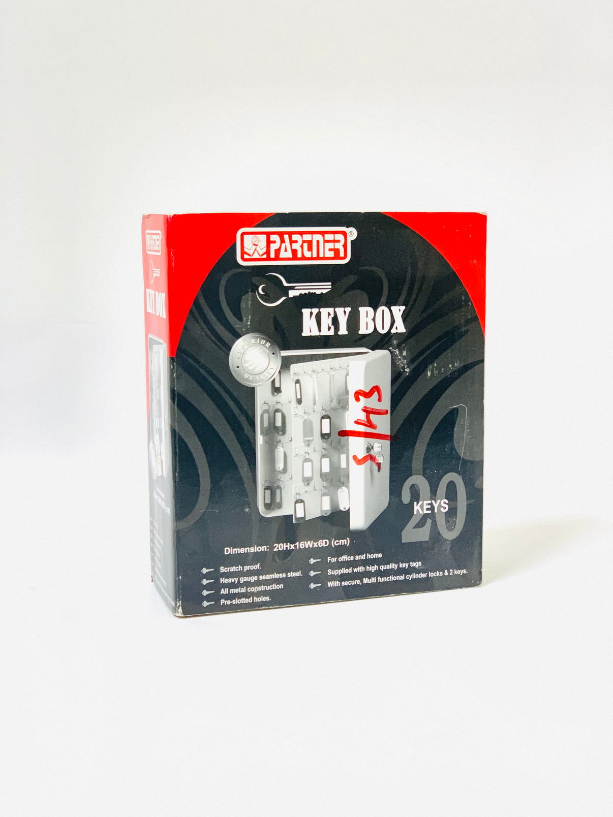 PARTNER KEY BOX 20 KEYS – AL NAHAR STATIONERY