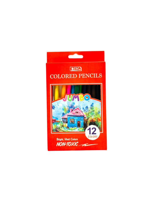 SBC JUMBO COLORED PENCILS