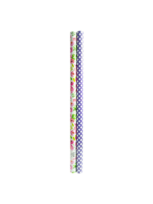 GIFT WRAPING ROLL 2PCS