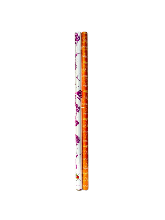 GIFT WRAPING ROLL 2PCS