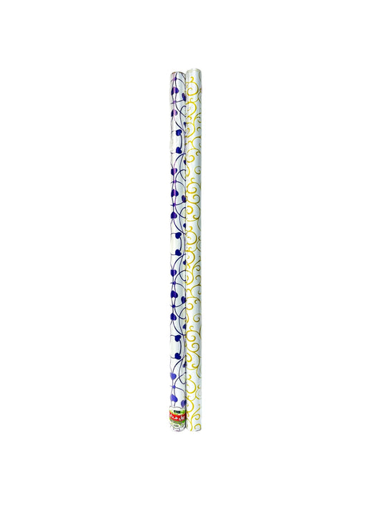 GIFT WRAPING ROLL 2PCS