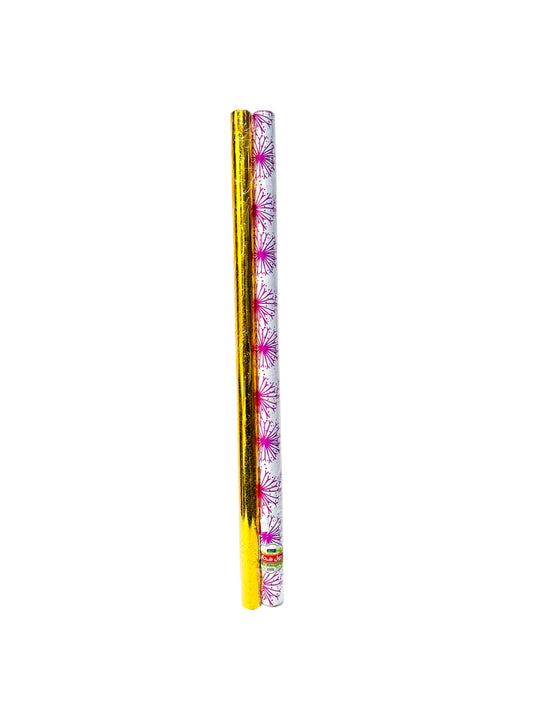 GIFT WRAPING ROLL 2PCS