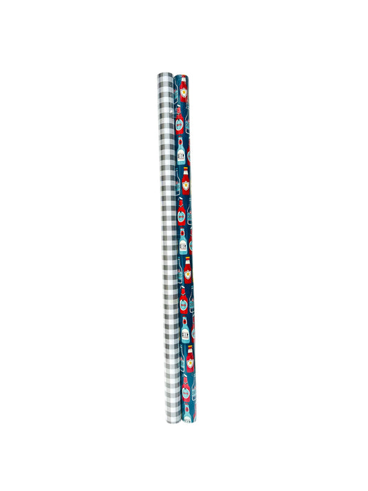 GIFT WRAPING ROLL 2PCS