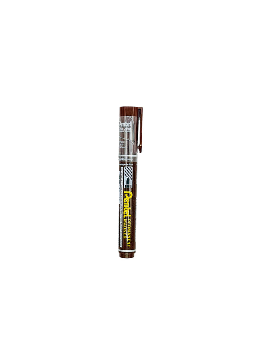 PENTEL BROWN COLOR PERMANENT MARKER