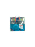 PENTEL ENERGEL GEL ROLLER PEN BL 417 0.7 12 COLOR PEN SET