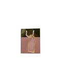 pink with gold gift bag