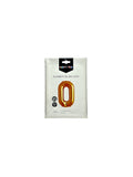 Number 0 foil balloon 80cm
