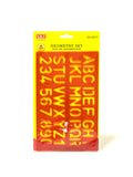 GEOMETRY SET ALPHABET & NUMBERS