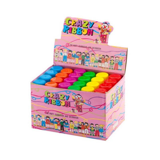 Party Time 24pcs Mix Colors Crazy Ribbon Party Sprays