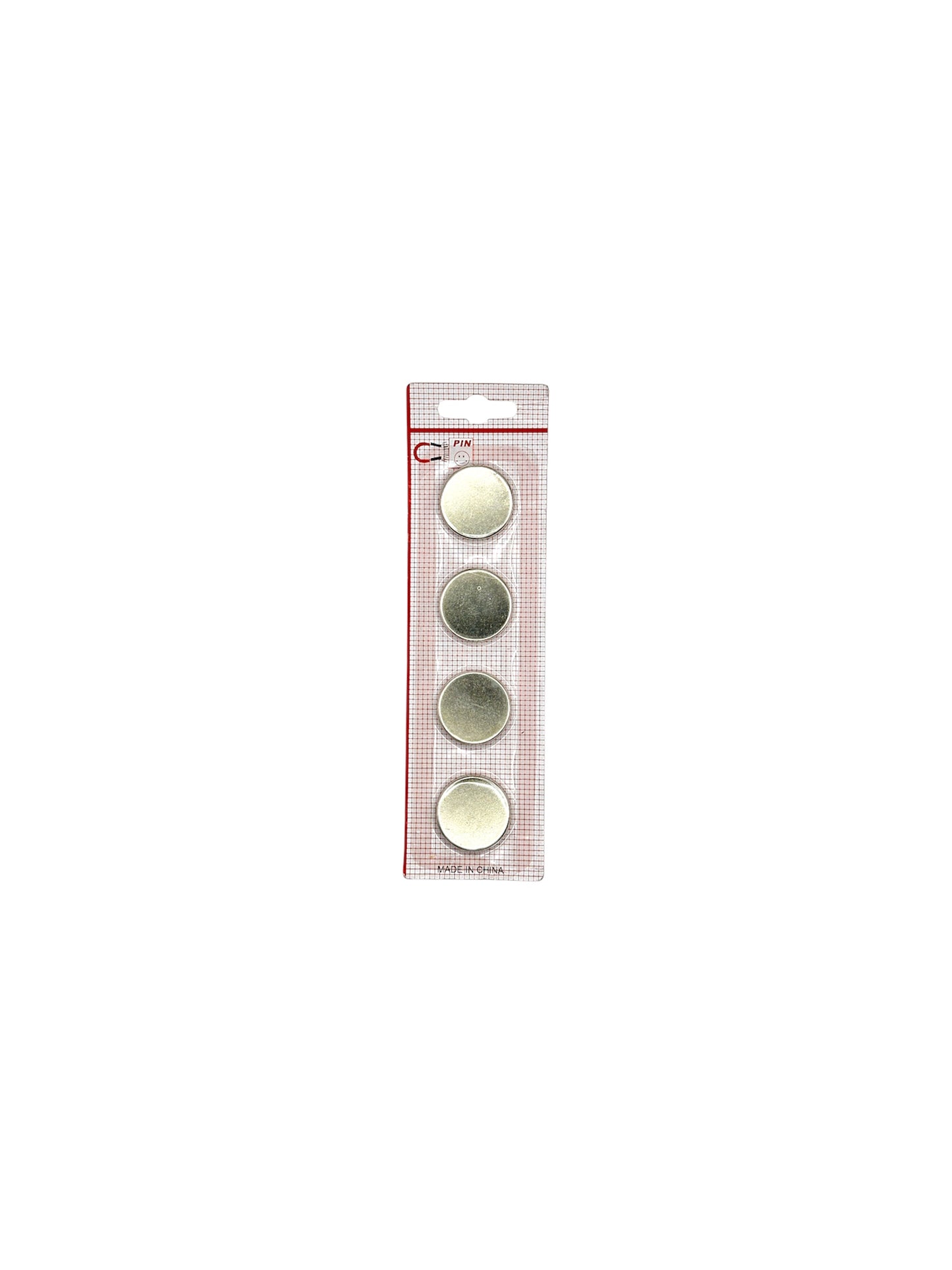 SILVER 4PCS MAGINETIC