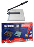ECVV Showay A4 Size Paper Trimmer/Cutter Guillotine, Heavy Duty White Photo Paper Cutter Machine, 12 Inch Cut Length,10 Sheets Capacity, OS-4818