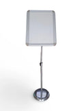 A3 Adjustable Sign Holder Stand Aluminum Pedestal Poster Stand Floor Standing