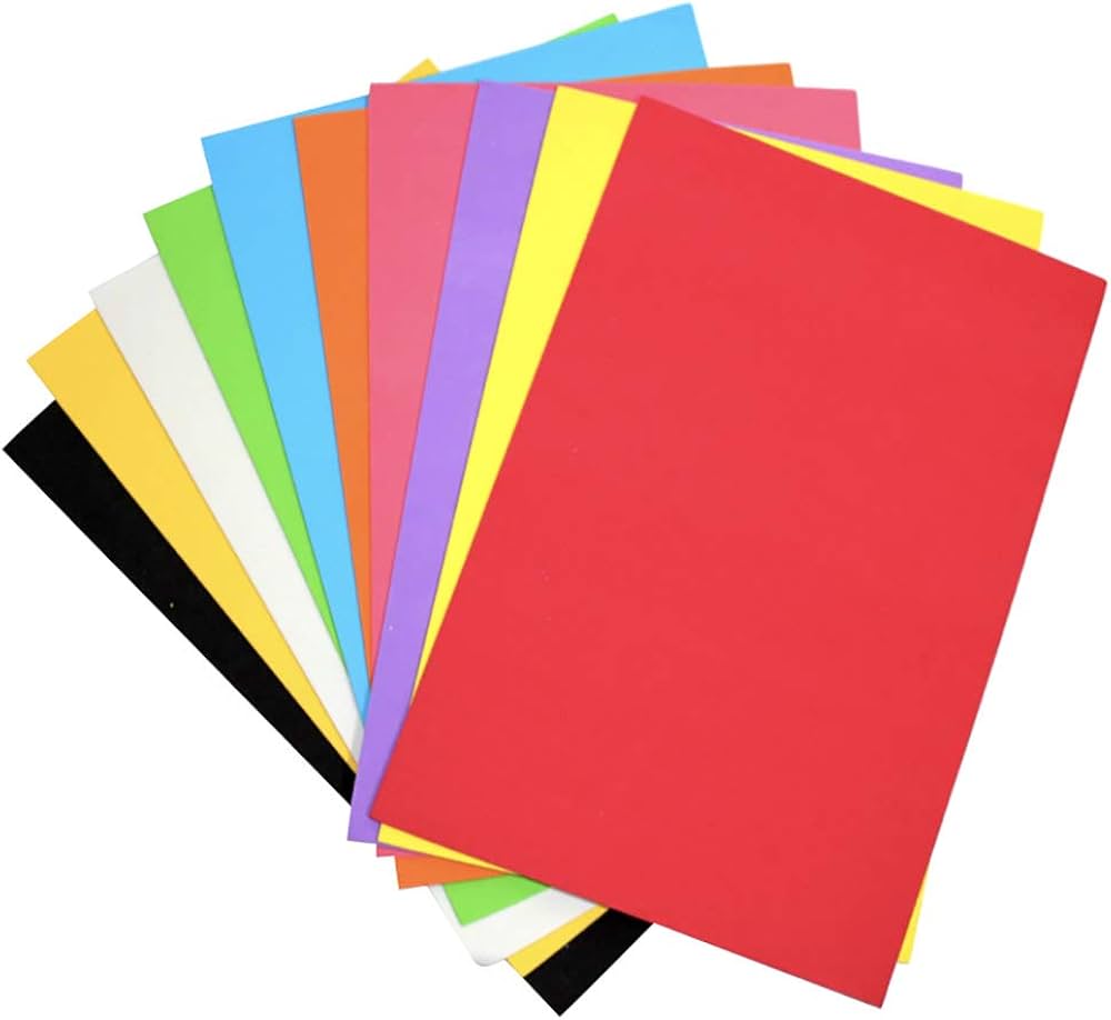 SADAF EVA Foam Sheets (A4,2mm, 10 Pieces)