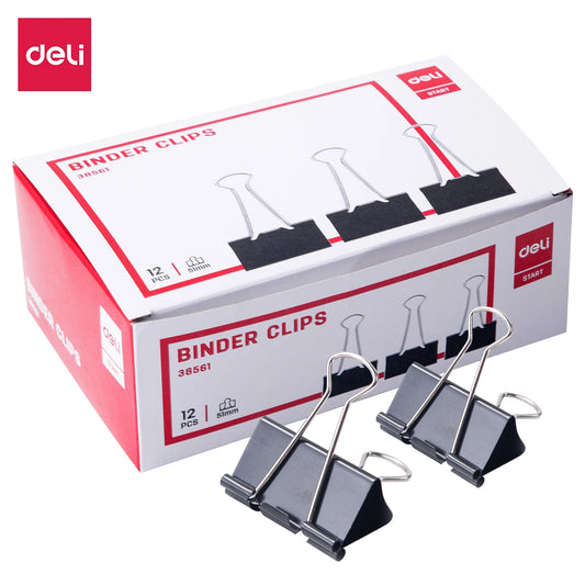 Deli Binder Clip 51Mm 1x12 pack