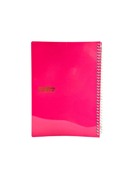 A4 PINK NOTE BOOK SINGLE LINE