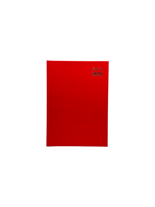 A5 DIARY 2026 RED