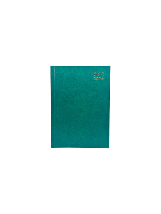 A5 DIARY 2026 GREEN