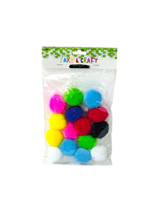 MULTI COLOR CRAFT  POM POM