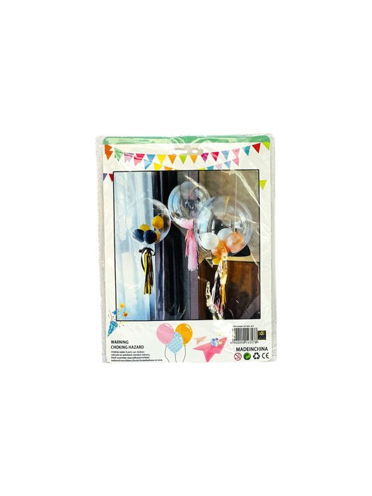 PLASTIC BALLOON SET
