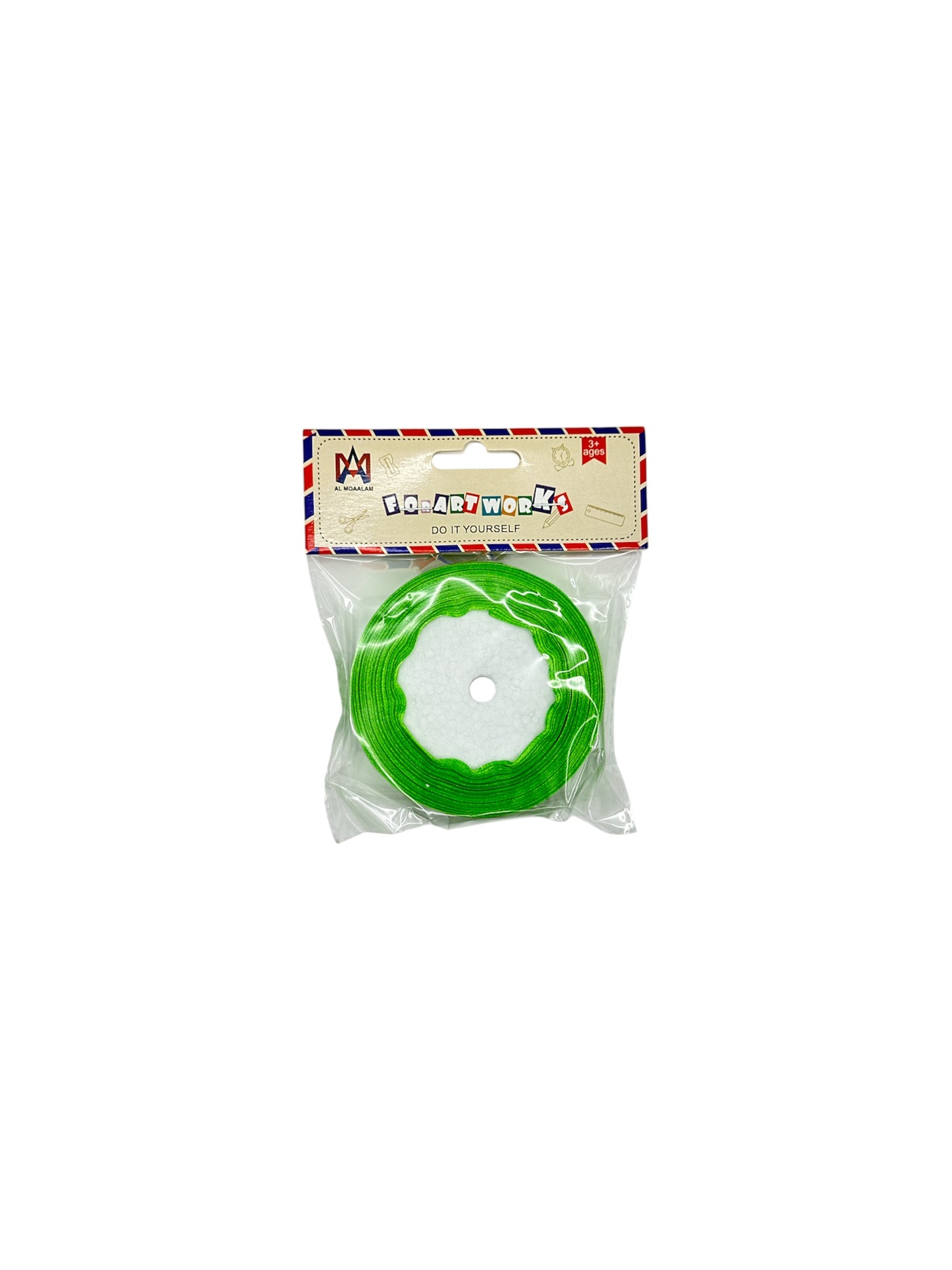 DARK GREEN STAIN RIBBON