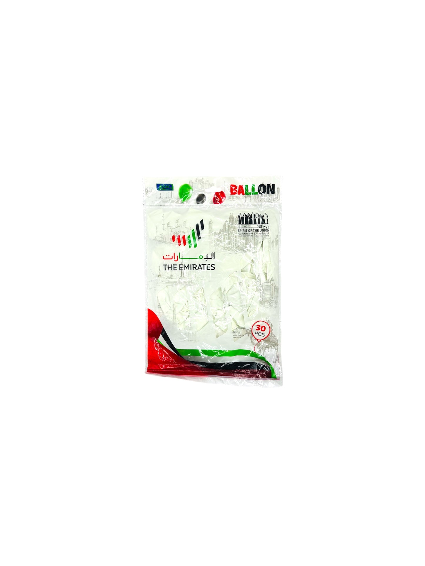 UAE BALLOON WHITE