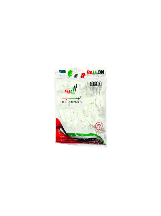 UAE BALLOON WHITE