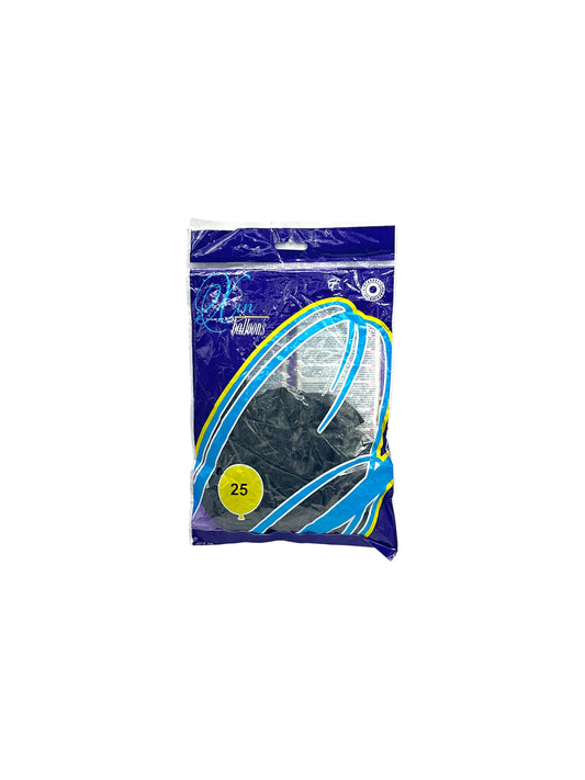 BLACK BALLOON 25 PCS