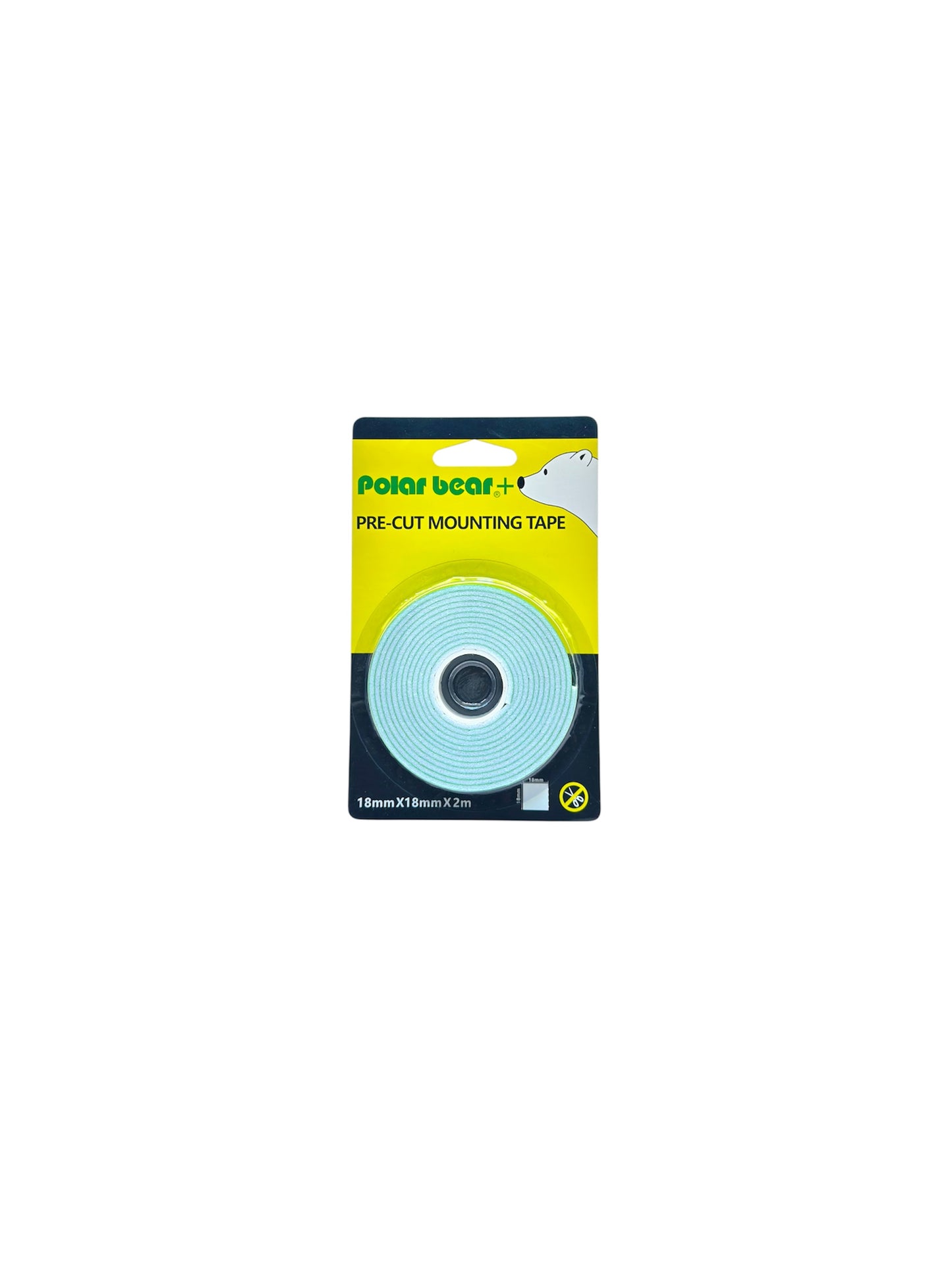 POLAR BEAR MOUNTING TAPE 18MMX18MMX2M