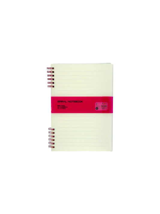 A5 PINK SINGLE LINE NOTE BOOK