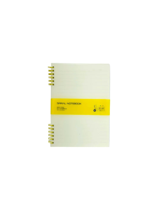 A5 YELLOW SINGLE LINE NOTE BOOK