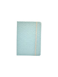 A5 LIGHT BLUE LEATHER TYPE DIARY NOTE BOOK