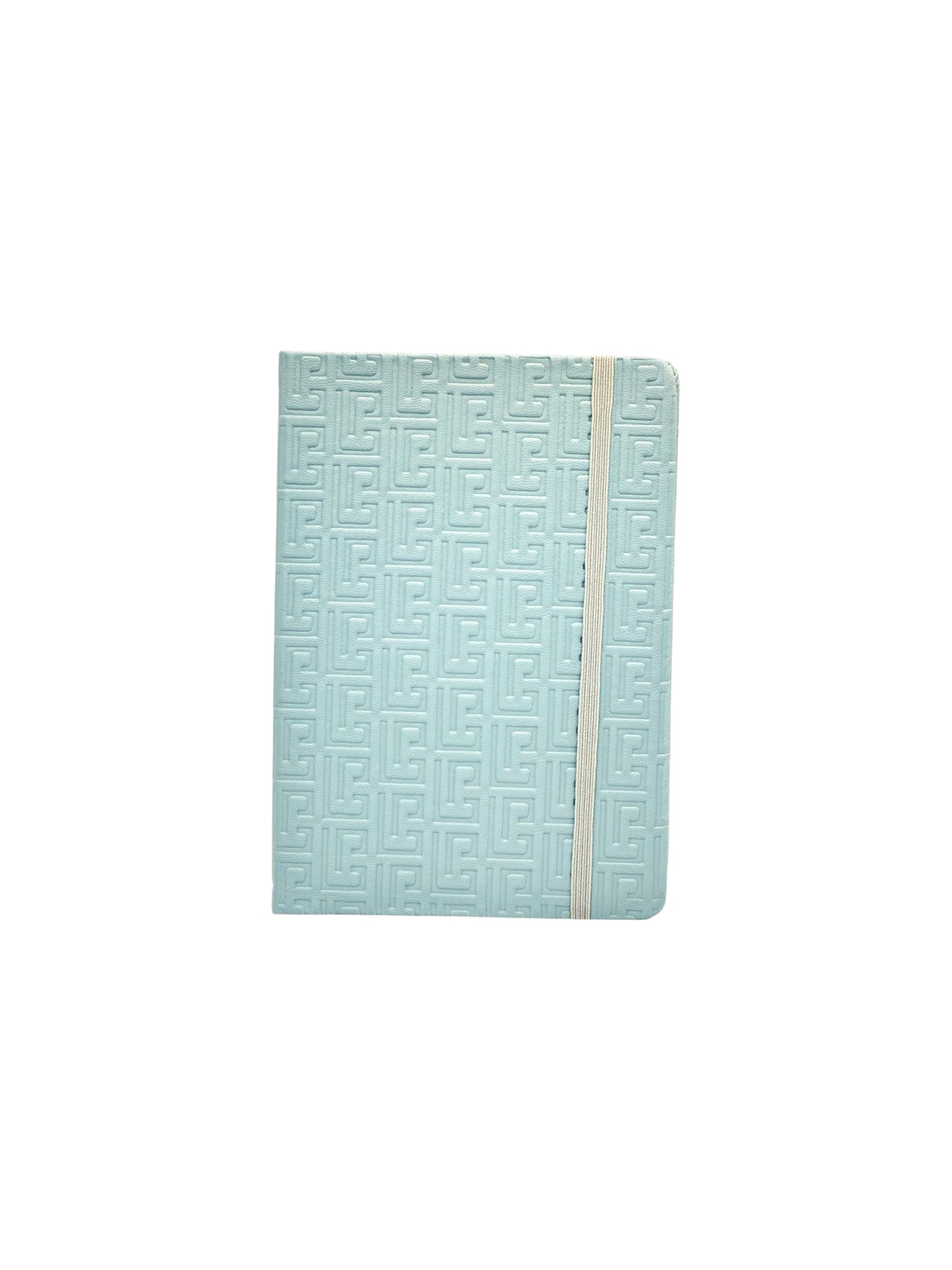 A5 LIGHT BLUE LEATHER TYPE DIARY NOTE BOOK