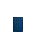A6  BLUE LEATHER TYPE DIARY NOTE BOOK