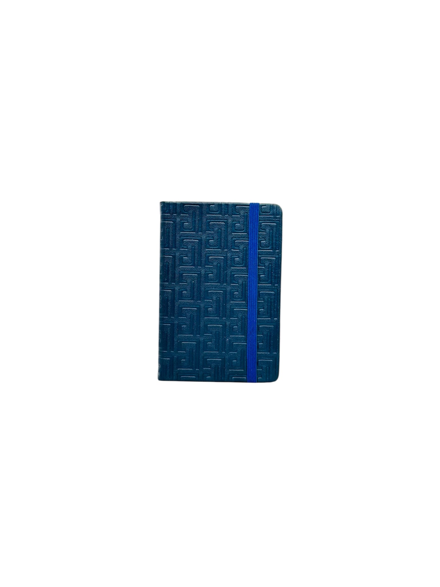 A6  BLUE LEATHER TYPE DIARY NOTE BOOK