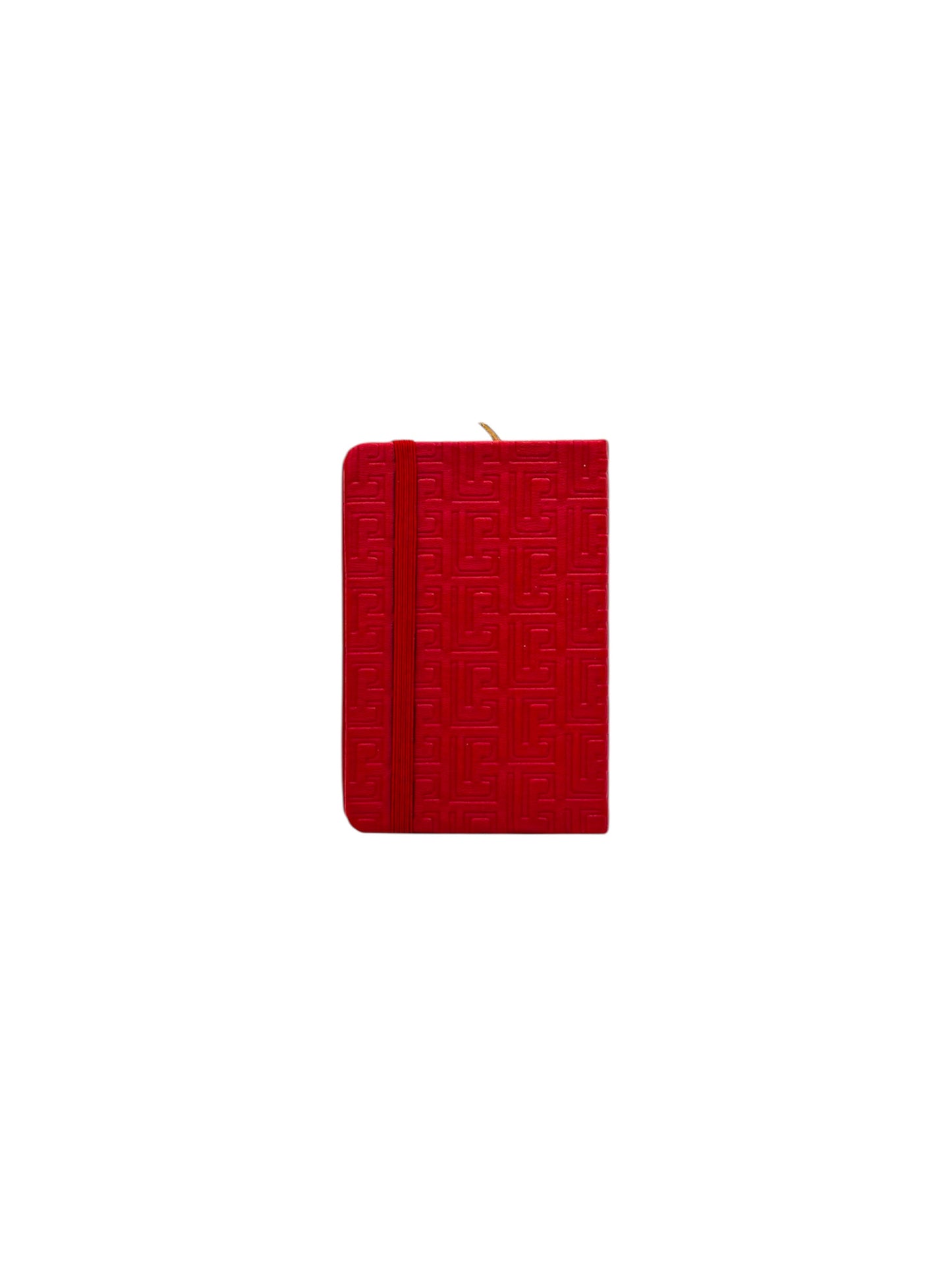 A6  RED LEATHER TYPE DIARY NOTE BOOK