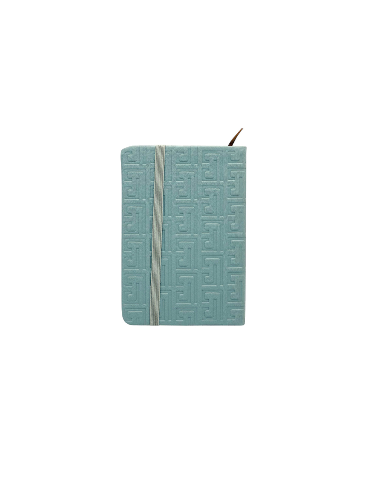 A6 LIGHT BLUE LEATHER TYPE DIARY NOTE BOOK