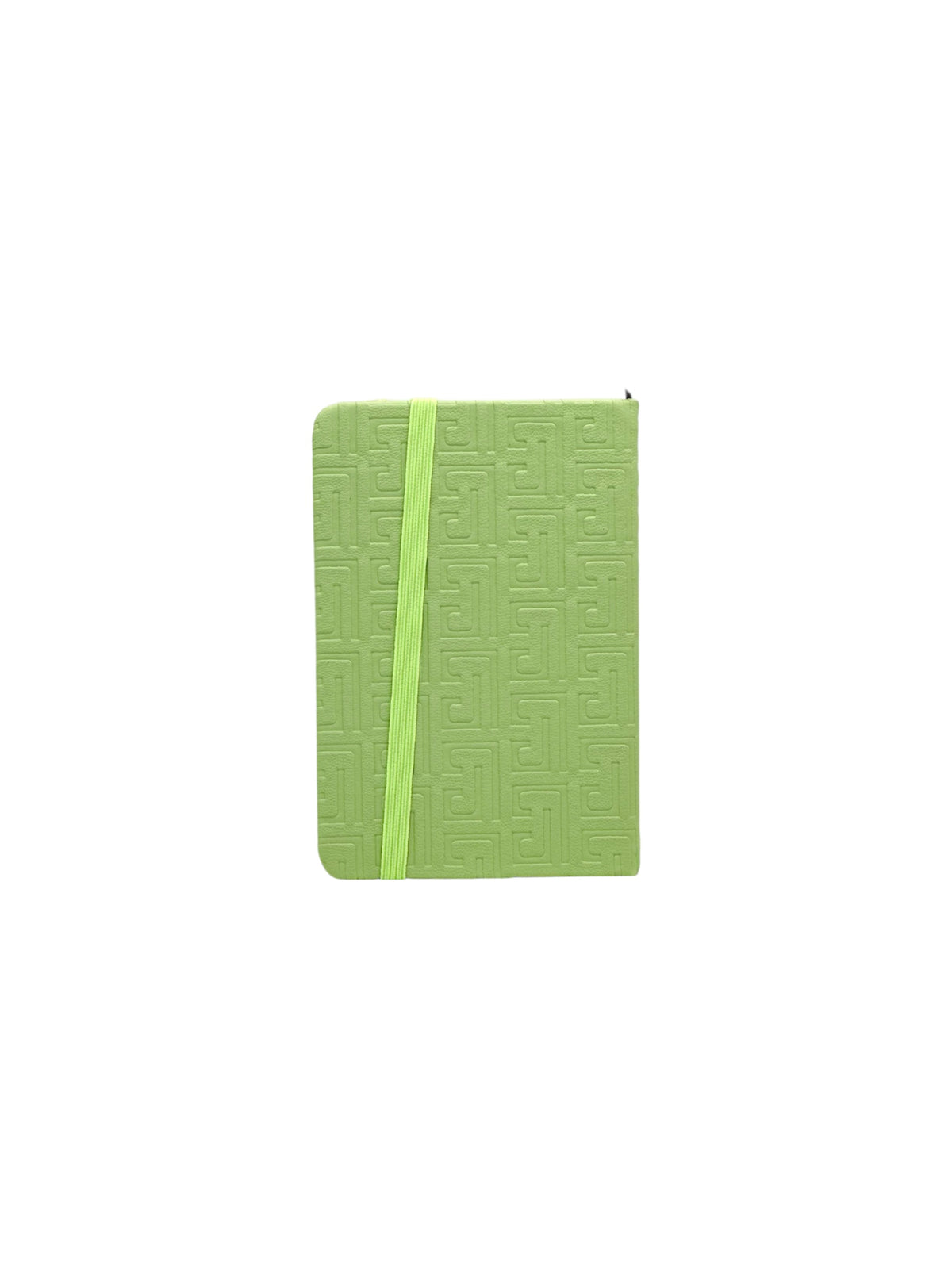 A6 GREEN  LEATHER TYPE DIARY NOTE BOOK