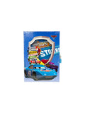 SMALL CARS 3 NOTE BOOK WITH LOCK