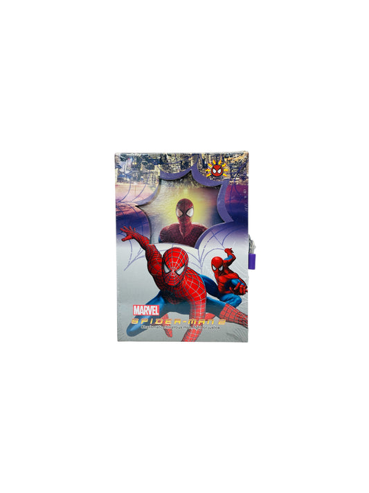 SMALL SPIDER MAN  NOTE BOOK WITH LOCK