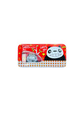 SMILE EVERYDAY RED STEEL PENCIL CASE