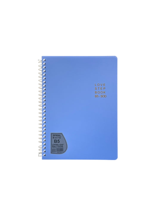 B5 BLUE  SPIRAL  NOTE BOOK