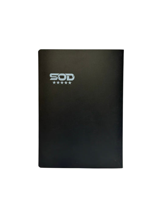A4 BLACK  SINGLE LINE NOTE BOOK
