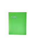 B5 GREEN  SINGLE LINE NOTE BOOK