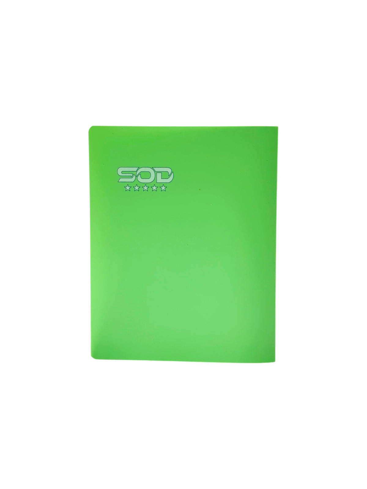 B5 GREEN  SINGLE LINE NOTE BOOK