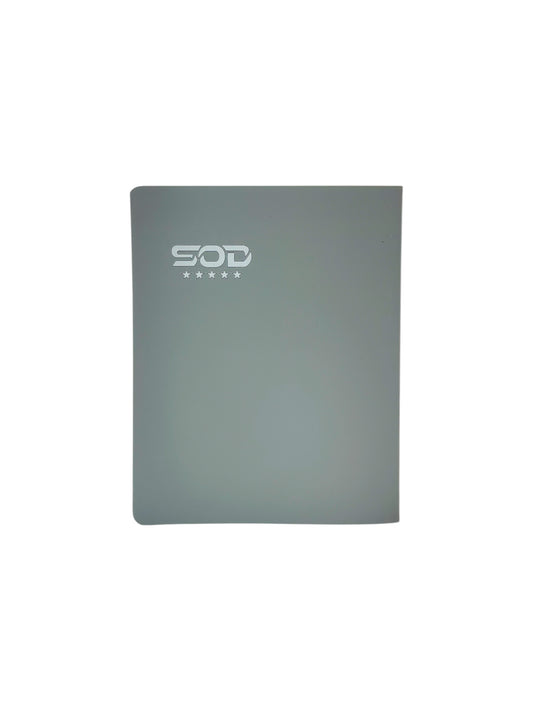 B5 GRAY SINGLE LINE NOTE BOOK