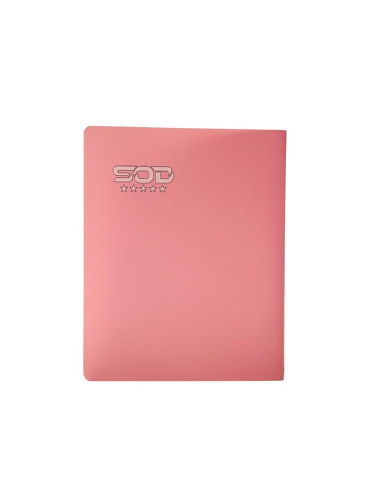 B5 PINK SINGLE LINE NOTE BOOK